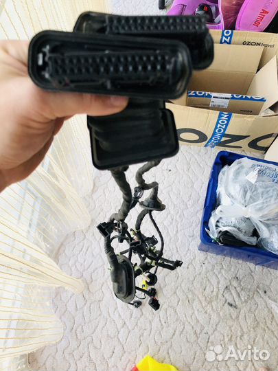 Жгуты на двери перед и зад Passat b6