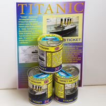 Подарок/сувенир Билет на Титаник/Titanic Ticket, Ижевск