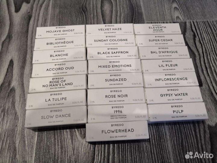 Пробники. Byredo, Creed, Diptyque, Clive Cristian