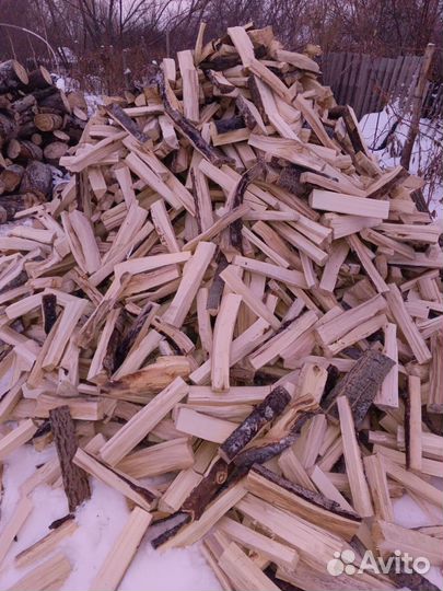Дрова сухие колотые