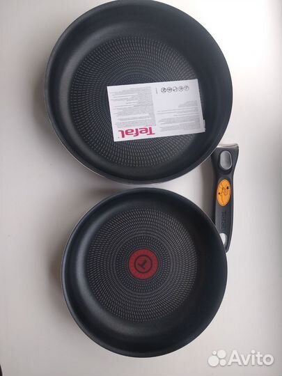 Тефаль Подарочный набор 2 сковороды ручка Tefal