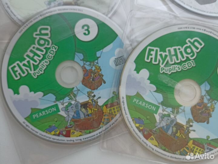 Диски к учебнику английского языка FlyHigh 3 класс