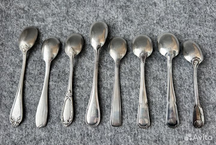 Ложка пашотная, маленькая, посеребрение