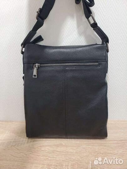 Сумка мужская из мягкой кожи