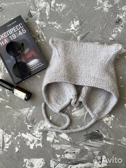 Шапка с ушками коточепчик