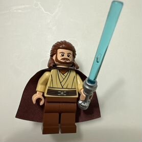 Lego минифигурка Star Wars Qui-Gon Jinn sw0322