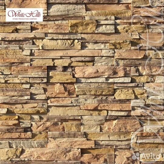 Плитка Фьорд Лэнд (бежево-кремовый) White Hills цемент 500*100/300*100/200*100мм