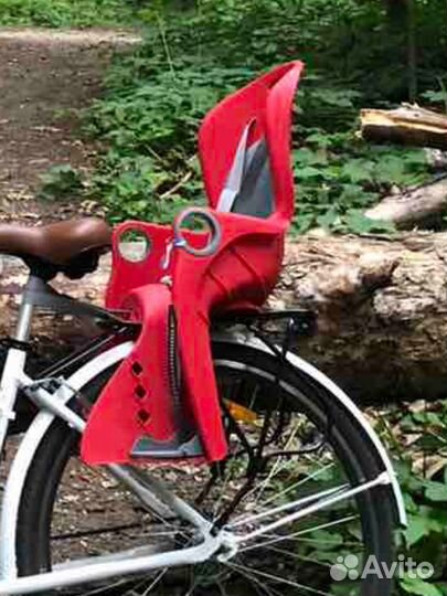 Детское велокресло на багажник