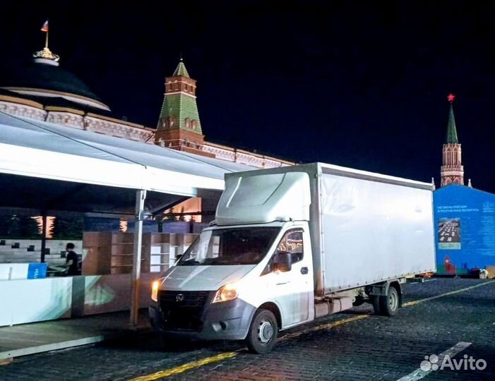Грузоперевозки Переезды Заказать Газель 4-6 метров