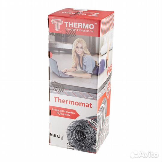 Теплый пол нагревательный мат Thermo Thermomat 9 к