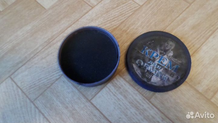 Крем обувной чёрный