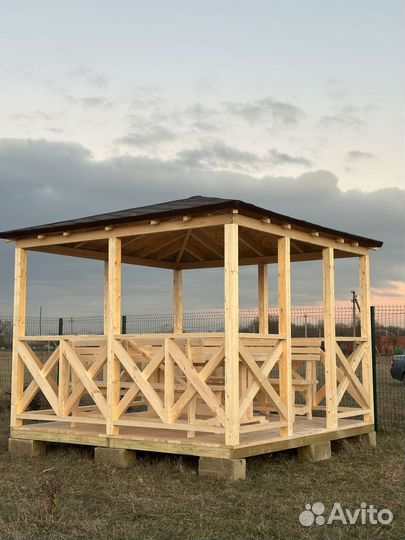 Беседка для дачи