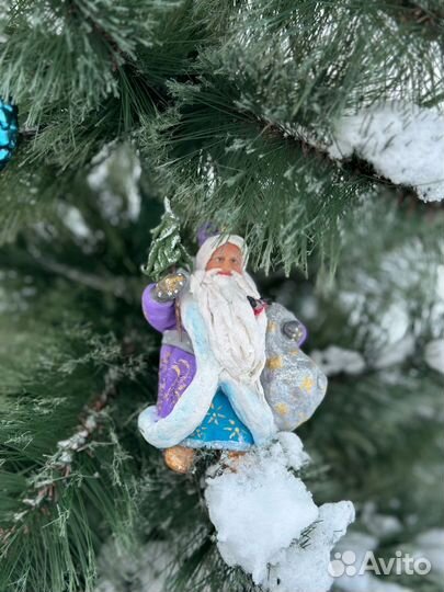 Ватные игрушки на елку