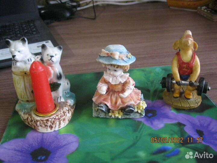 Статуэтки,подсвечники