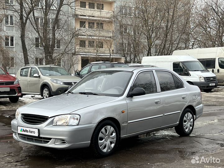 Hyundai Accent 1.5 МТ, 2004, 245 500 км