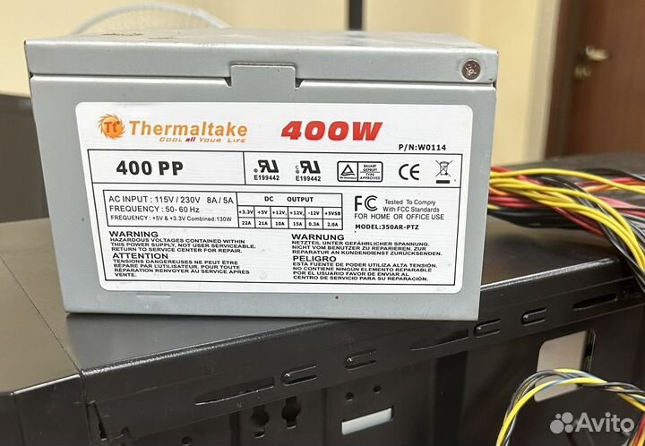 Блок питания 400w Thermaltake 400PP