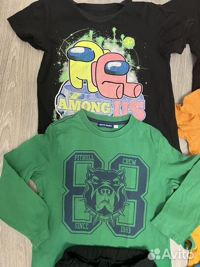 Вещи пакетом на мальчика 128-134