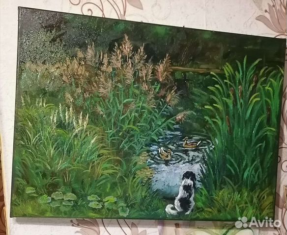 Картина маслом на холсте