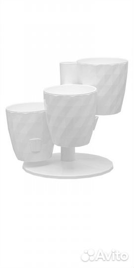 Набор кашпо для цветов каскад (объем 1л, с автоп