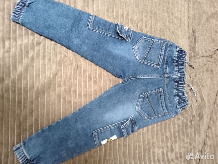 Джинсы утепленные