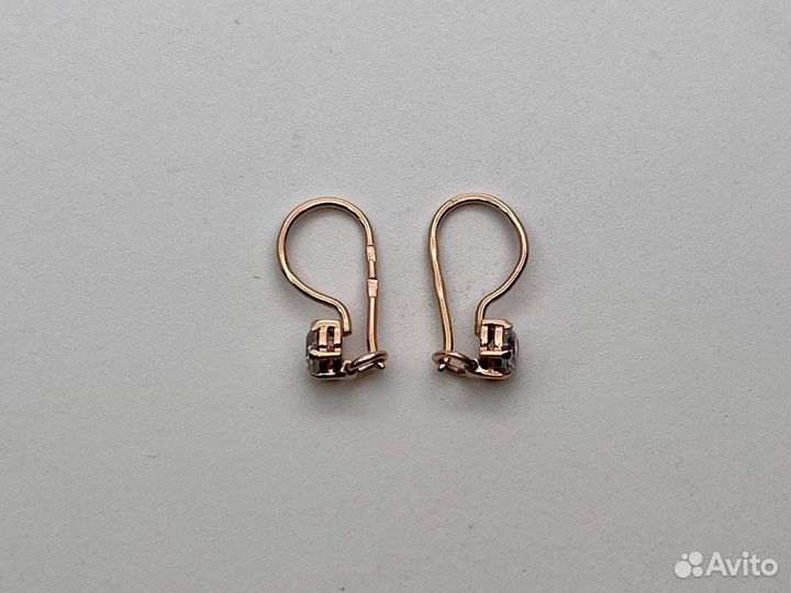 Золотые серьги