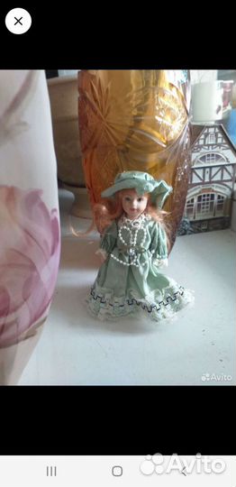 Куколки фарфор