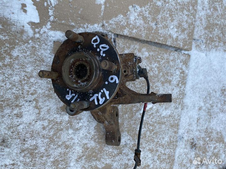 Поворооный кулак правый Chery QQ6 1.3 мех