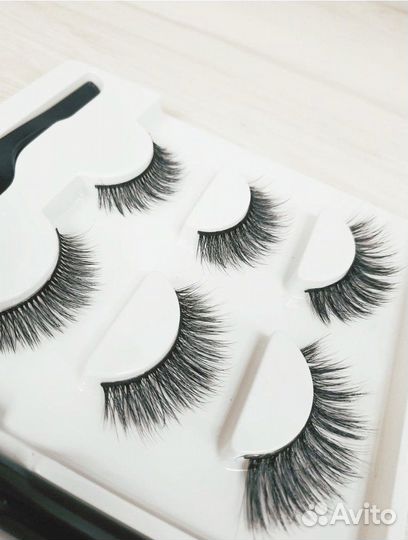 Накладные ресницы ленточные