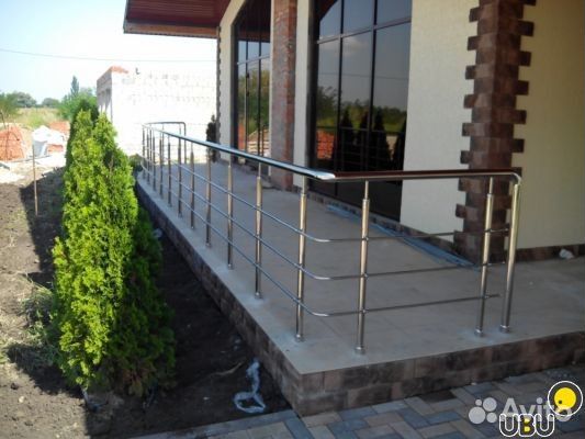 Перила из нержавеющей стали