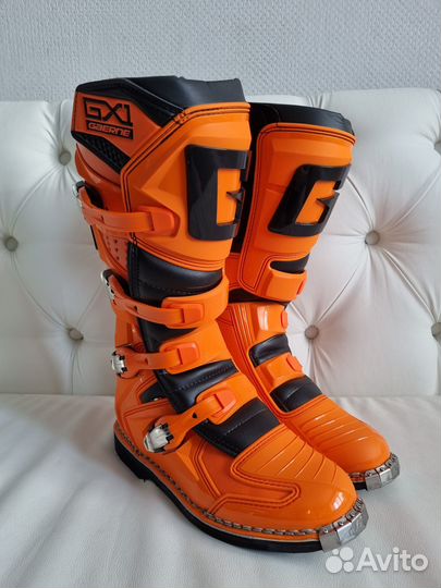 Новые Мотоботы Gaerne GX 1 Goodyear Enduro Orange