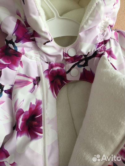 Зимний комбинезон для девочки