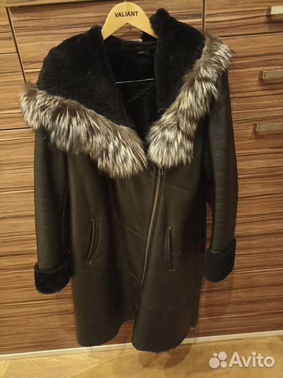Дубленка натуральная женская 48 50