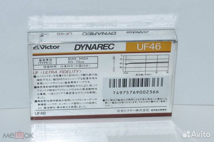 Аудиокассеты Victor UF46 japan market (2027)