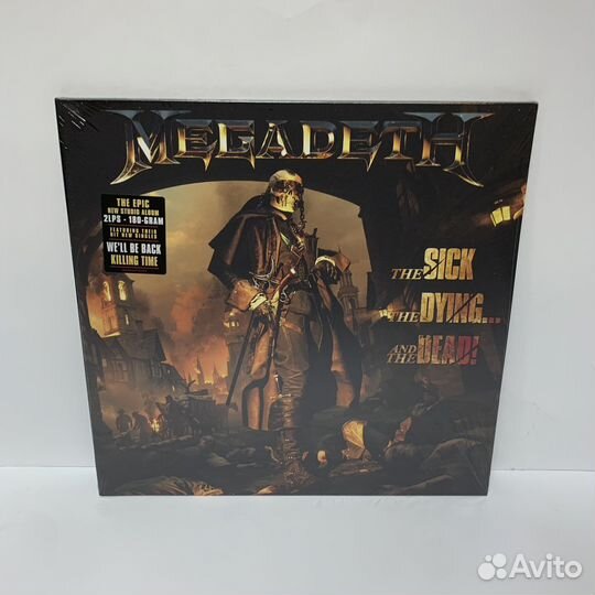 Megadeth - The Sick, The Dying. And The Dead 2LP