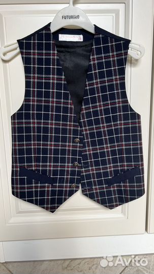 Жилетка школьная для мальчика, 122