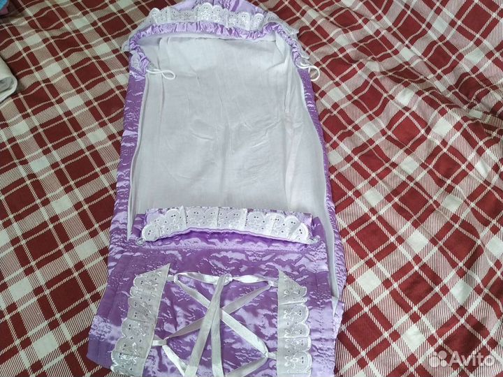 Конверт для новорожденных на выписку