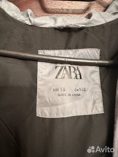 Куртка осенняя для девочки 110 zara