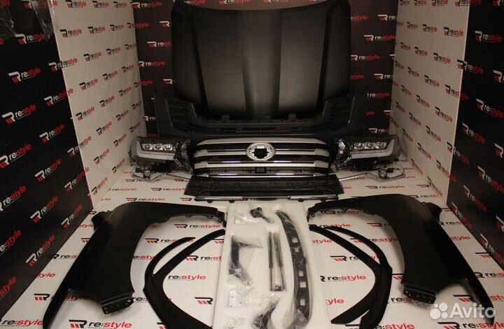 Рестайлинг Toyota Land Cruiser 200 в LC300 N1183