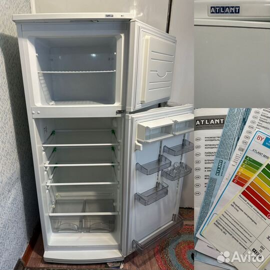 Холодильник атлант двухкамерный