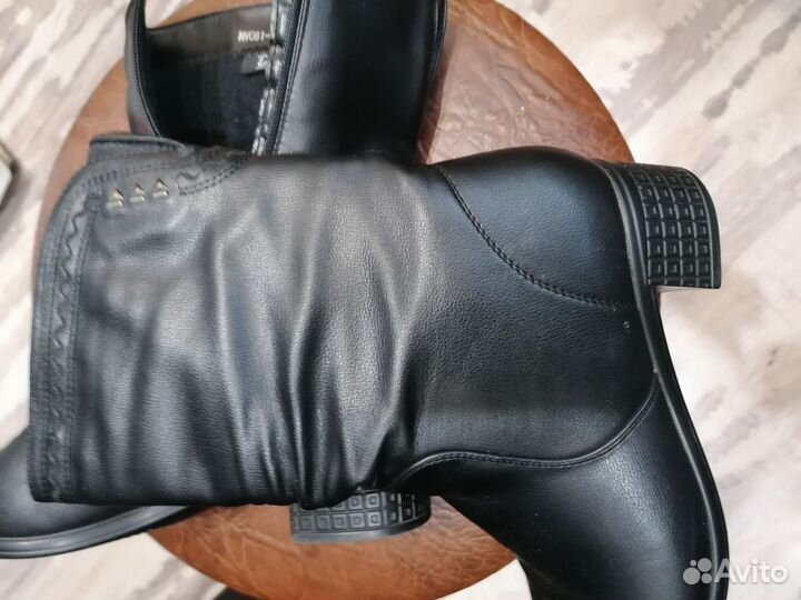 Полусапожки натуральная кожа