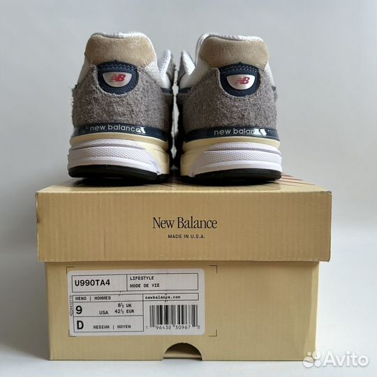 Teddy Santis x New Balance 990v4 Grey Day USA U990