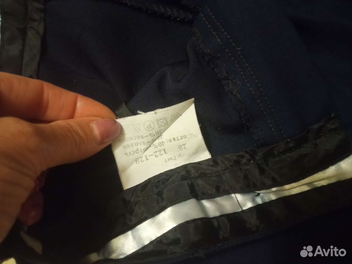 Школьный костюм для мальчика 128 тройка