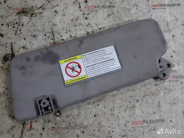 Козырек солнцезащитный Ssang Yong Kyron