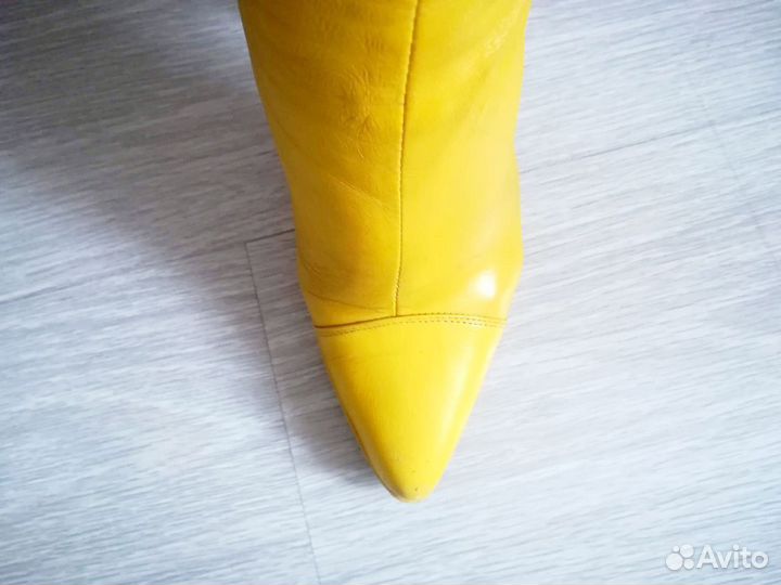 Ботильоны кожаные 37