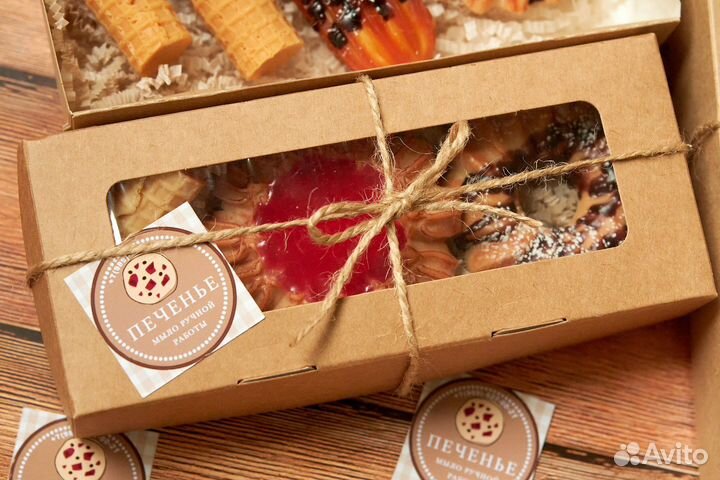 Мыло ручной работы - «Печенье»