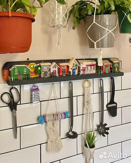 Держатель вешалка полка для мелочей дрифитвуд