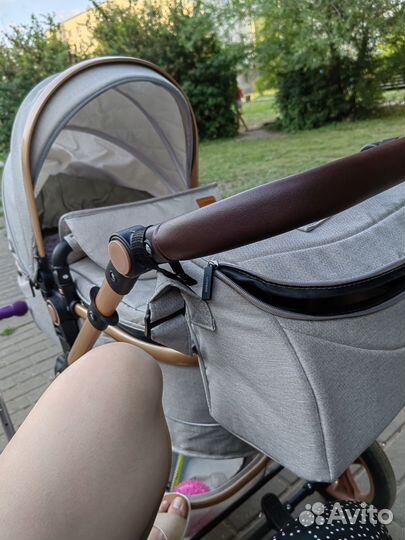 Коляска 2 в 1 luxmom 518