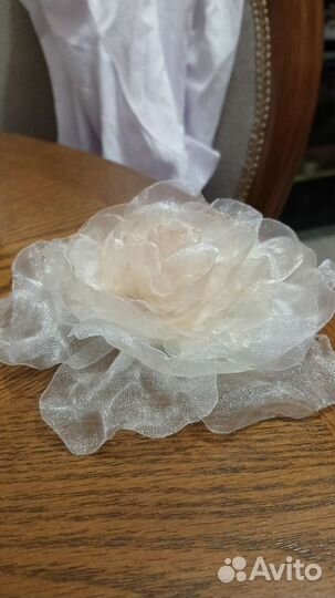 Брошь из ткани