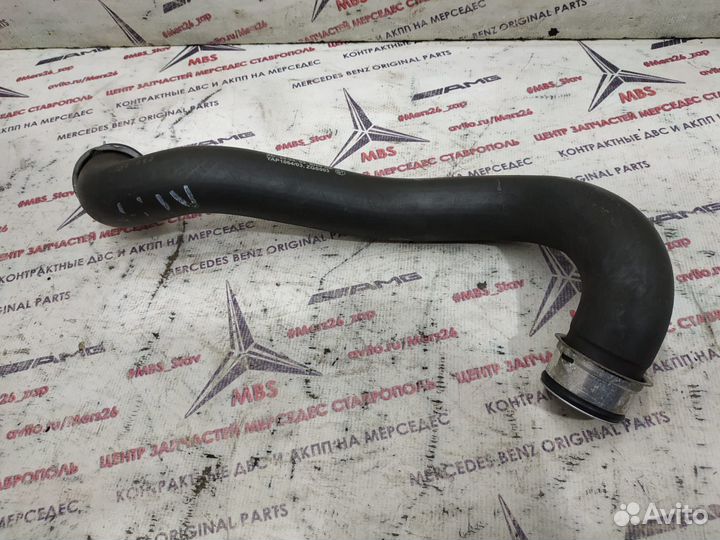Патрубок радиатора om642 w211 Mercedes