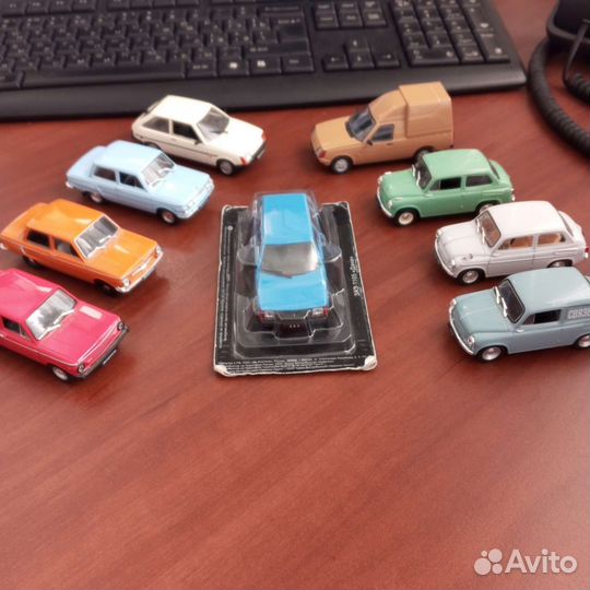 Модели автомобилей 1:43 заз